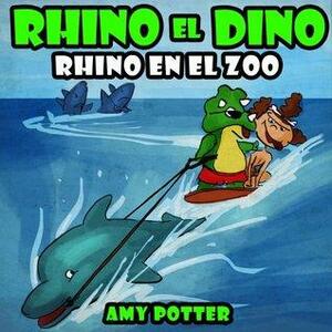 Rhino en el Zoo by Amy Potter