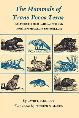 The Mammals of Trans-Pecos Texas: Including Big Bend National Park and Guadalupe Mountains National Park by David J. Schmidly