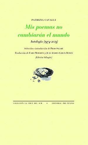 Mis poemas no cambiarán el mundo: Antología (1974-2013) by Piero Salabè, Patrizia Cavalli