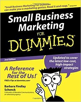 Small Business Marketing for Dummies by Barbara Findlay Schenck