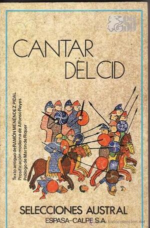 Cantar del Cid: según el texto antiguo by Ramón Menéndez Pidal