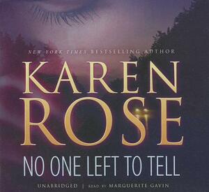 No One Left to Tell by Karen Rose