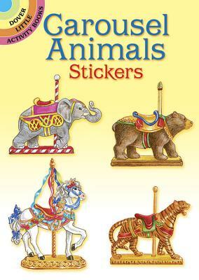 Carousel Animals Stickers by Judy Johnson