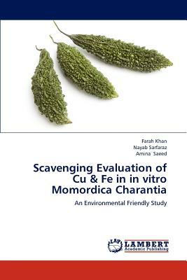 Scavenging Evaluation of Cu & Fe in in Vitro Momordica Charantia by Farah Khan, Amina Saeed, Nayab Sarfaraz