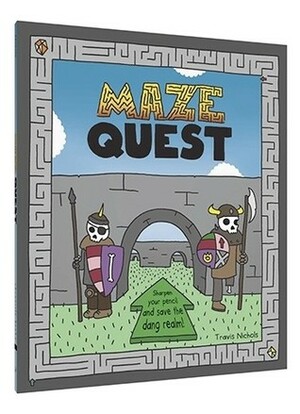 Maze Quest: (Adventure Books for Kids, Children's Fantasy Books, Interactive Kids Books, Activity Book for Kids) by Travis Nichols