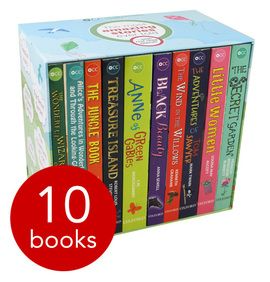 Oxford Children's Classics Collection by Frances Hodgson Burnett, L.M. Montgomery, L. Frank Baum, Rudyard Kipling, Robert Louis Stevenson, Louisa May Alcott, Kenneth Graeme, Lewis Carroll, Anna Sewell, Mark Twain