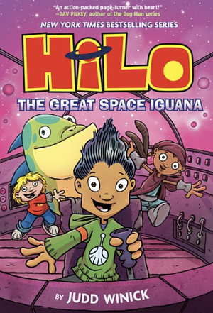 Hilo Book 11: The Great Space Iguana by Judd Winick