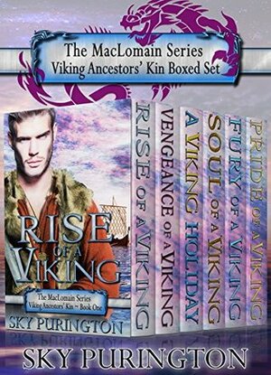 The MacLomain Series: Viking Ancestors' Kin (Books 1-7)- A Time Travel Romance Boxed Set by Sky Purington