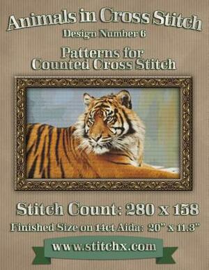 Animals in Cross Stitch: Design Number 6 by Tracy Warrington, Stitchx