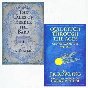 Quidditch Through the Ages and The Tales of Beedle the Bard Hardcover 2 Books Collection Set by J.K. Rowling, Bloomsbury and Lumos