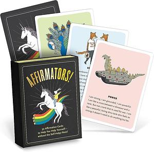 Affirmators!: 50 Affirmation Cards to Help You Help Yourself Without the Self-helpy-ness! by Suzi Barrett