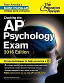 Cracking the AP Psychology Exam, 2016 Edition by Princeton Review