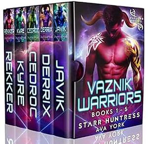 Vaznik Warriors: Warlord Brides Books One - Five: Science Fiction Romance Box Set by Ava York