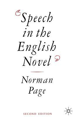 Speech in the English Novel by Norman Page