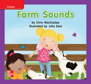 Reading Wonders Leveled Reader Farm Sounds: Ell Unit 3 Week 2 Grade K by 