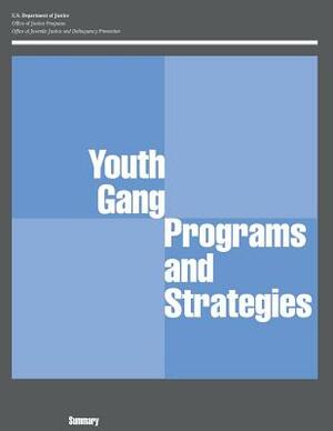 Youth Gang Programs and Strategies by U. S. Department of Justice