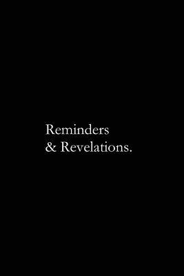 Reminders & Revelations by Anthony Jones