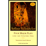 Arthur Schnitzler: Four Major Plays by Arthur Schnitzler