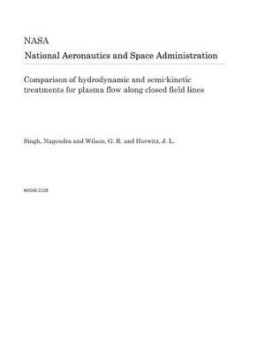 Comparison of Hydrodynamic and Semi-Kinetic Treatments for Plasma Flow Along Closed Field Lines by National Aeronautics and Space Adm Nasa