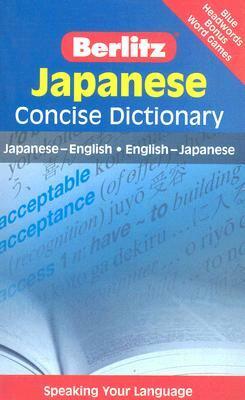 Japanese Concise Dictionary by Berlitz Publishing Company