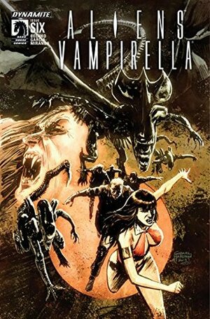 Aliens/Vampirella #6: Digital Exclusive Edition by Javier Garcia-Miranda, Corinna Bechko