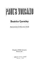Paul's Volcano by Beatrice Gormley