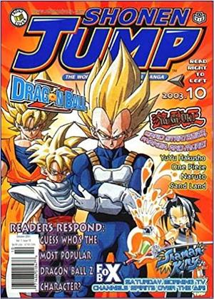 Shonen Jump October 2003, Vol. 1, Issue 10 by Eiichiro Oda, Kazuki Takahashi, Akira Toriyama, Hiroyuki Takei, Masashi Kishimoto, Yoshihiro Togashi