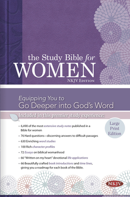 Study Bible for Women-NKJV-Large Print by Rhonda Harrington Kelley, Dorothy Kelley Patterson