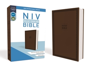 NIV, Value Thinline Bible, Imitation Leather, Brown by The Zondervan Corporation