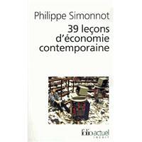 39 leçons d'économie contemporaine by Philippe Simonnot