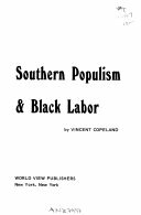 Southern Populism & Black Labor by Vince Copeland