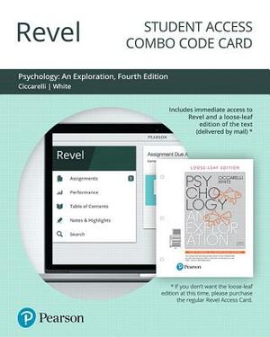 Revel for Psychology: An Exploration -- Combo Access Card by J. White, Saundra K. Ciccarelli