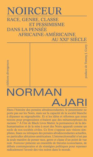 Noirceur - Race, Genre, Classe et Pessimisme dans la pensée africaine-américaine au XXIe siècle by Norman Ajari