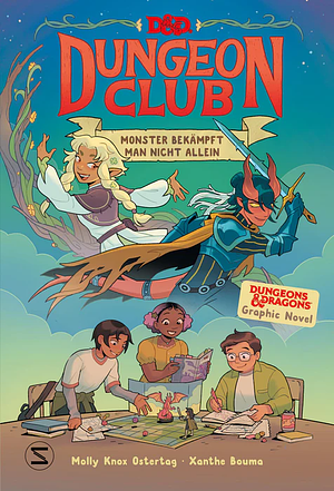 D&amp;D Dungeon Club. Monster bekämpft man nicht allein: Spannende Graphic Novel über Abenteuer, Freundschaft und Veränderung | Graphic Novel für Kinder ab 8 by Molly Knox Ostertag