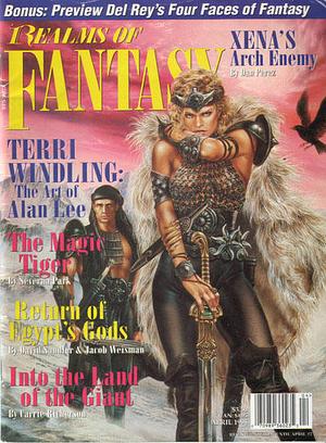 Realms of Fantasy vol4#4, April 1998 by Severna Park, William R. Eakin, Jacob Weisman, David Sandner, Carrie Richerson, Deborah Térèse D'Onofrio, Shawna McCarthy