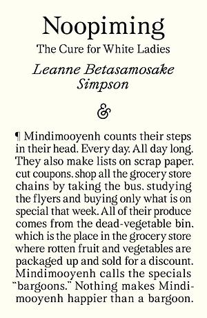 Noopiming by Leanne Betasamosake Simpson