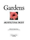 Gardens: Architectural Digest by Paige Rense