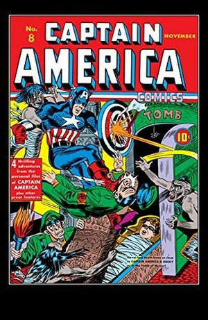 Captain America Comics (1941-1950) #8 by Al Avison, Jack Kirby, Charles Nicholas, Joe Simon, Stan Lee