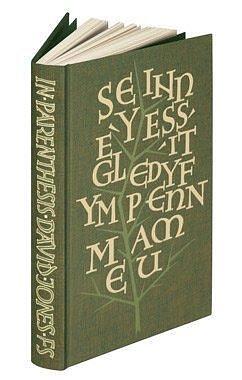 In Parenthesis: seinnyessit e gledyf ym penn mameu by Ewan Clayton, David Jones, T.S. Eliot
