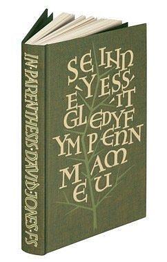 In Parenthesis: seinnyessit e gledyf ym penn mameu by David Jones, Ewan Clayton, T.S. Eliot