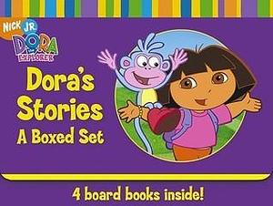 Dora's Stories: Dora Goes for a Ride / A Day at the Beach / Count with Dora! / What Will I Be? by Various, Phoebe Beinstein, Phoebe Beinstein, Lauryn Silverhardt