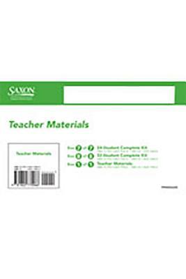 Saxon Math 1: Teacher Binder Kit by Larson