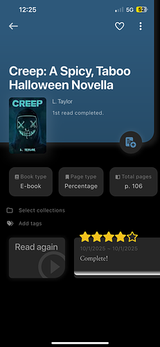 Creep: A Spicy, Taboo Halloween Novella by L. Taylor