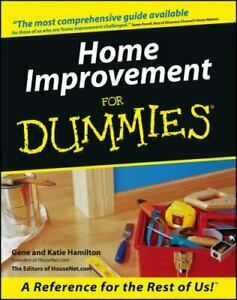 Home Improvement for Dummies by Katie Hamilton, Gene Hamilton