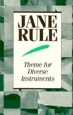 Theme for Diverse Instruments by Jane Rule
