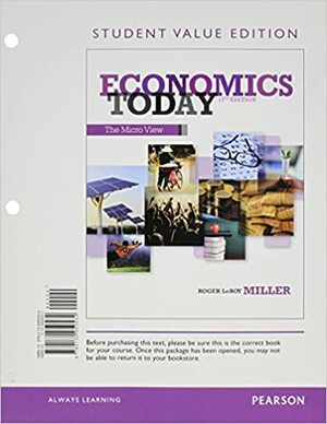 Economics Today: The Micro View by Roger LeRoy Miller