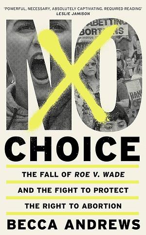 No Choice: The Fall of Roe V. Wade and the Fight to Protect the Right to Abortion by Becca Andrews