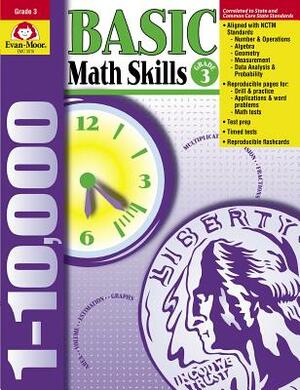 Basic Math Skills Grade 3 by Evan-Moor Educational Publishers