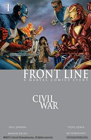 Civil War: Front Line #1 by Paul Jenkins