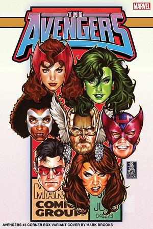 The Avengers #3 (Brooks Corner Box Variant) by Jed MacKay